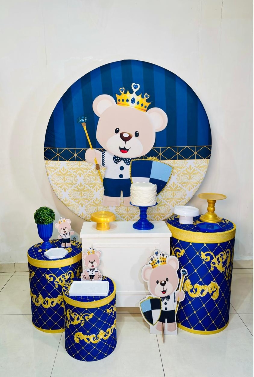 Urso Realeza (Kit Diamante)(P) - cricrilocacoes