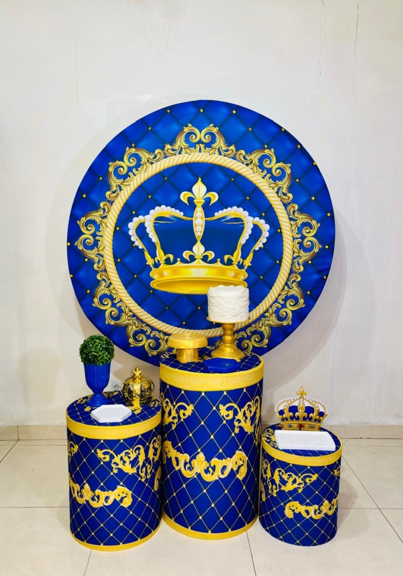 Realeza Azul (Kit Ouro)(P) - cricrilocacoes
