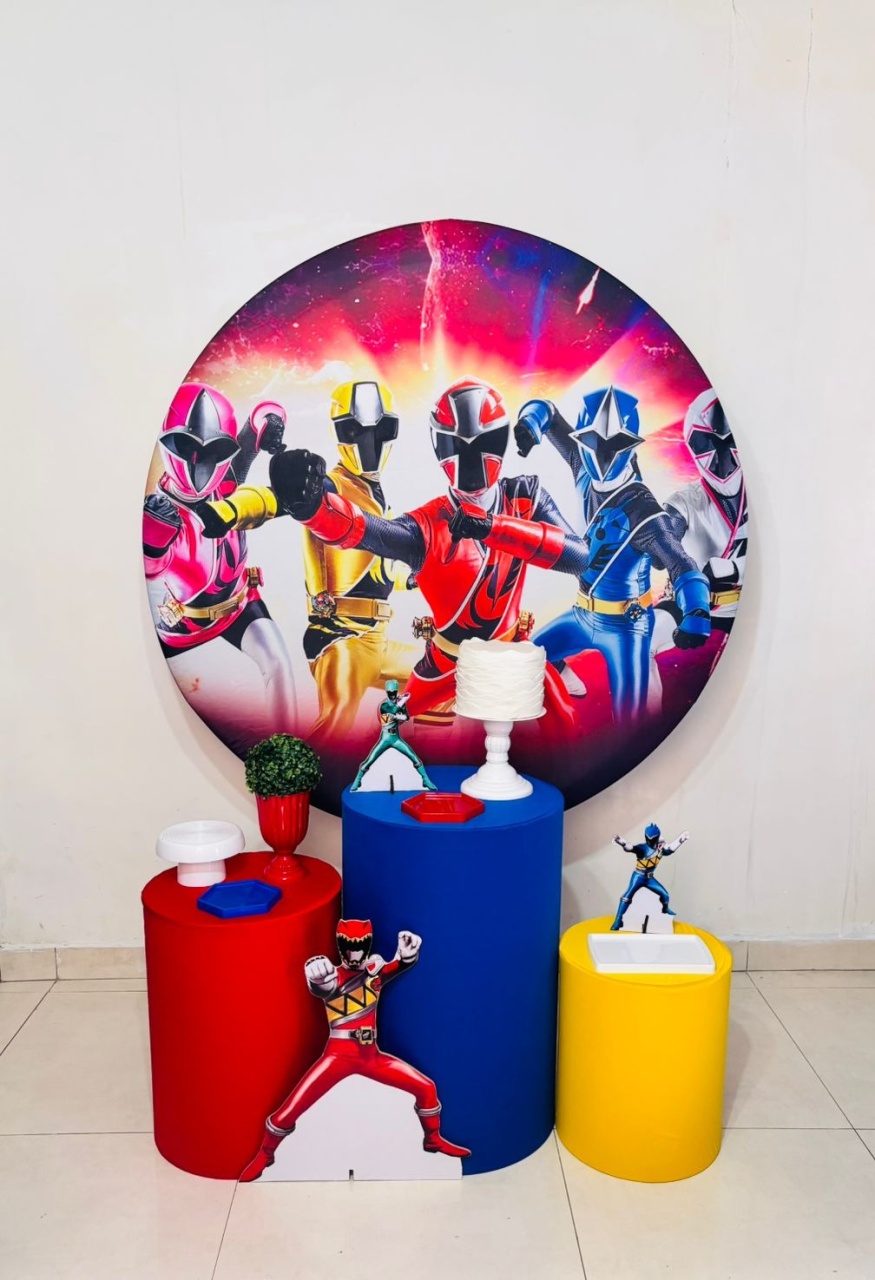 Power Rangers (Kit Ouro) - cricrilocacoes