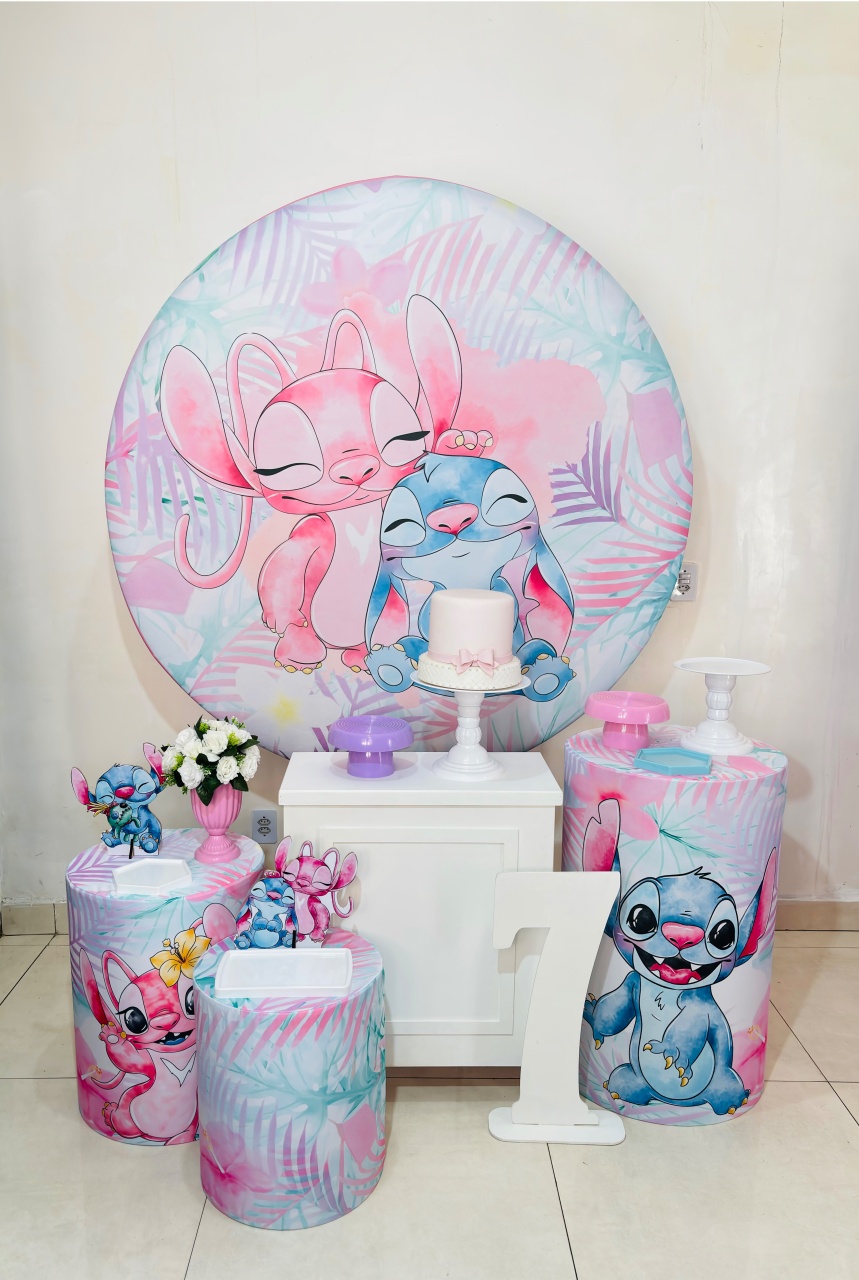 Stitch E Angel (Kit Diamante) - cricrilocacoes