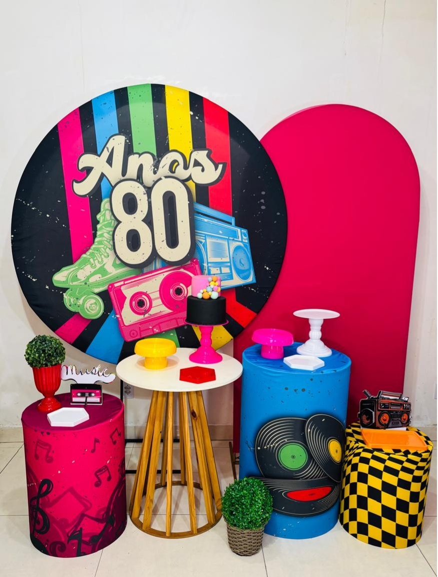Anos 80 Colorido (Kit Perola Plus)(Feminino/Mulher) - cricrilocacoes