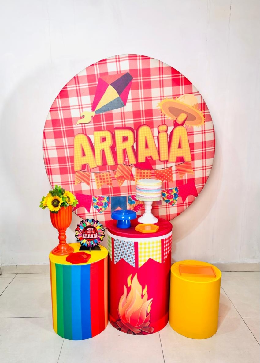 Arraia - Festa Junina (Kit Ouro)(002) - cricrilocacoes