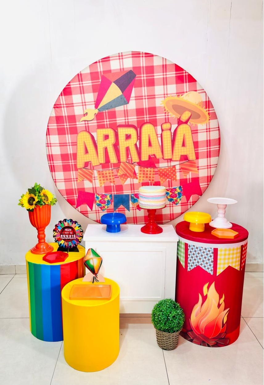 Arraia - Festa Junina (Kit Diamante) - cricrilocacoes