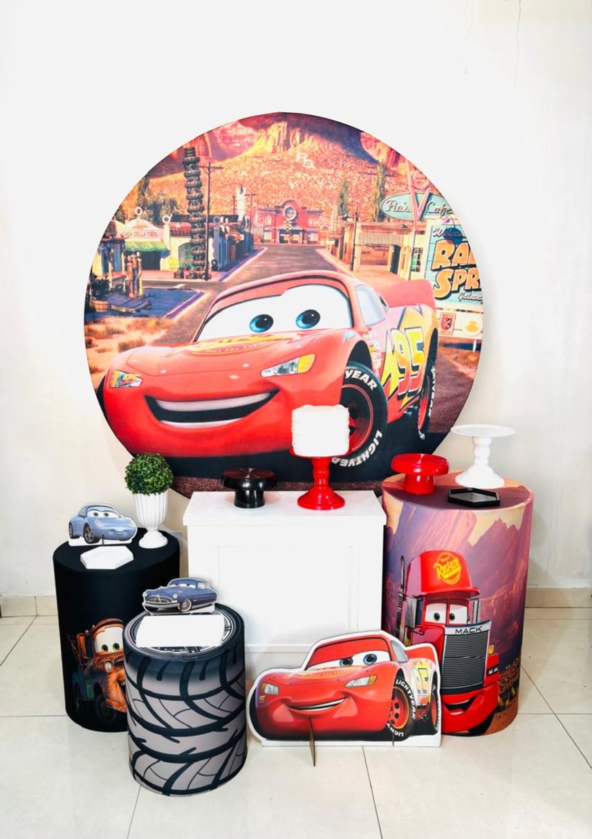 Relampago Mcqueen - Carros (Kit Diamante) - cricrilocacoes