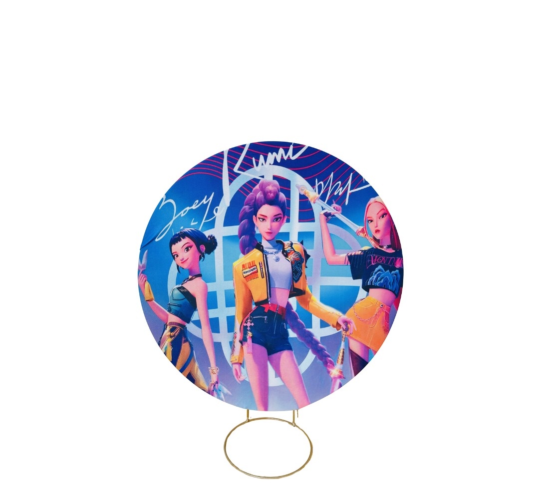 Mini Painel 50Cm (Guerreiras K-Pop)(Huntrix) - cricrilocacoes