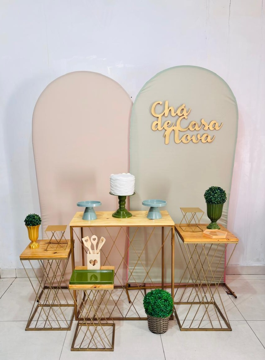 Verde E Bege (Composicao 68)(Cha de Casa Nova/Cozinha) - cricrilocacoes