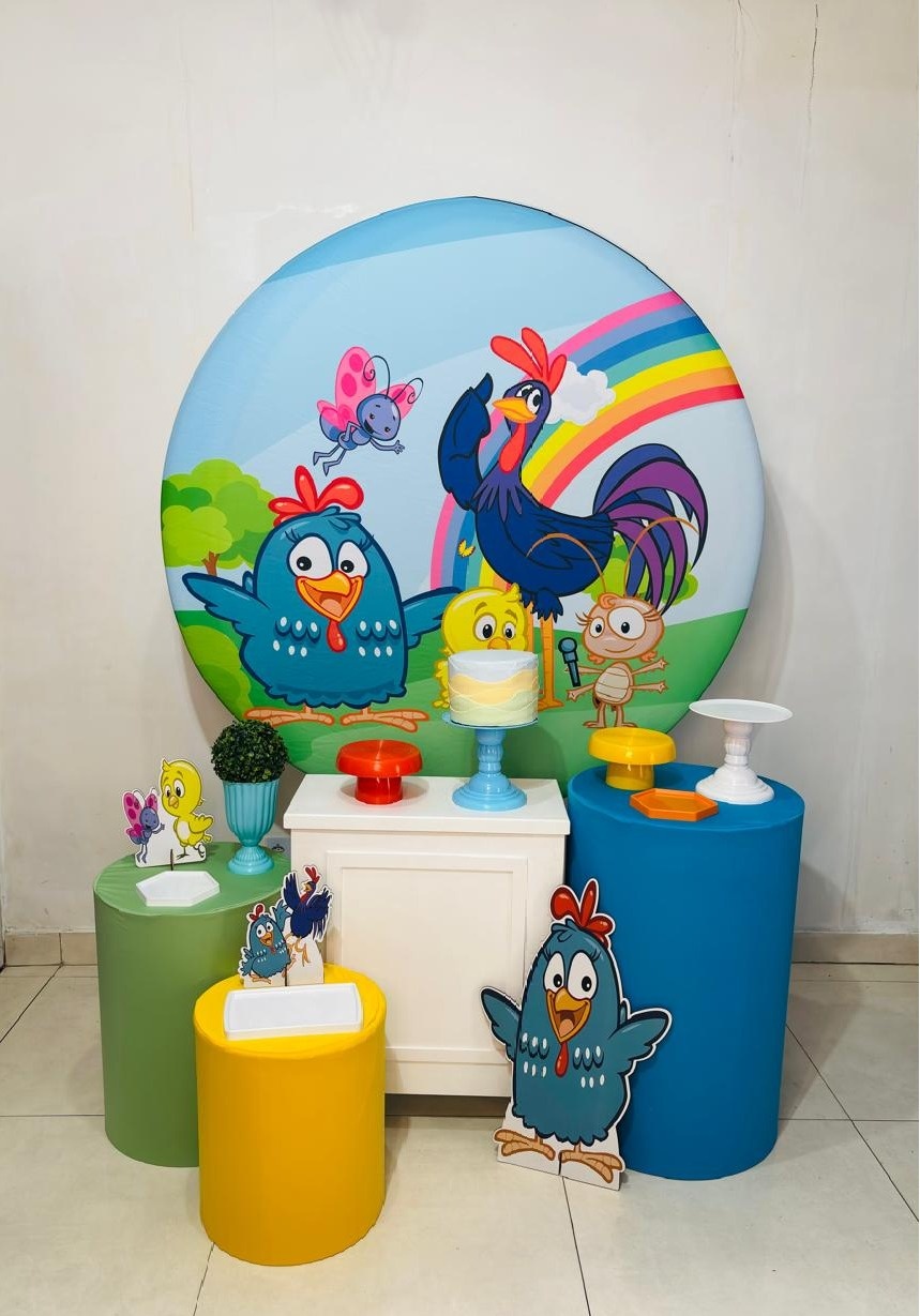 Galinha Pintadinha Azul(Kit Diamante) - cricrilocacoes