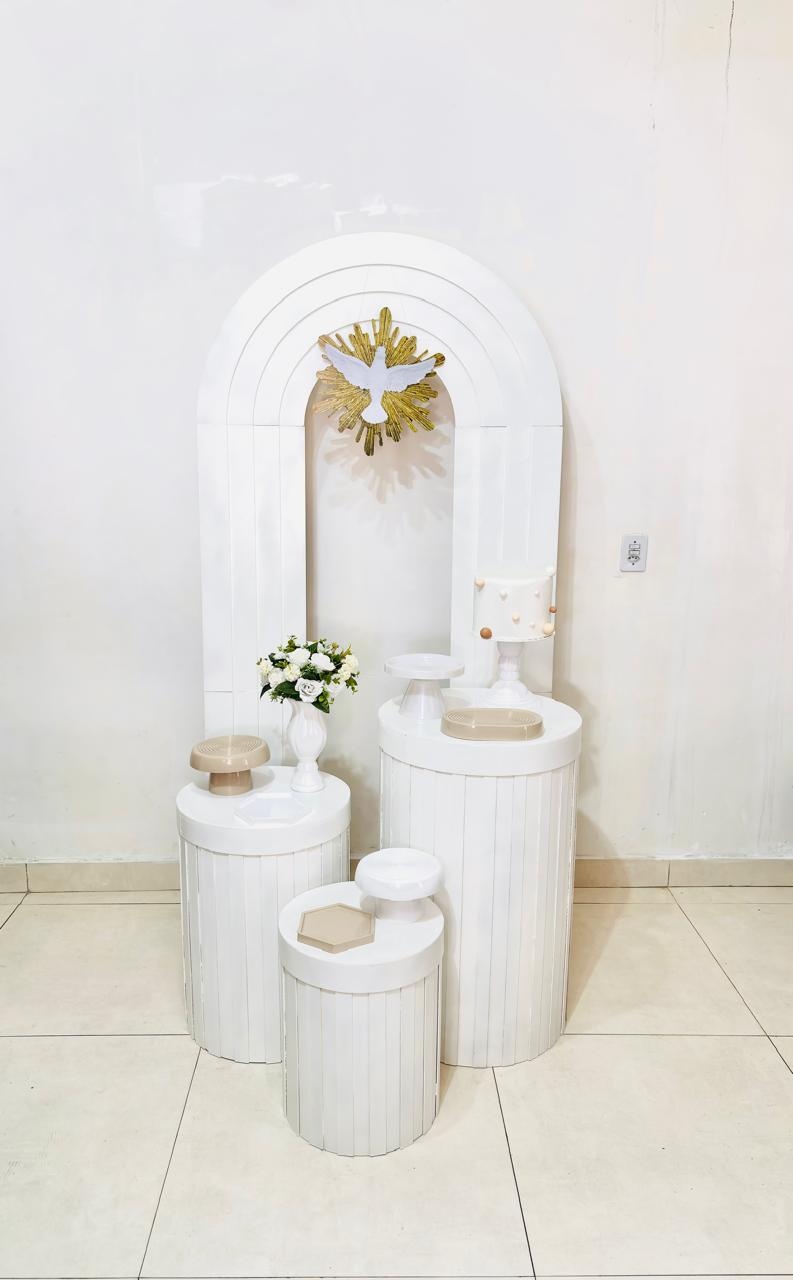 Batizado Branco(Composicao 005)(Linha Ripado) - cricrilocacoes