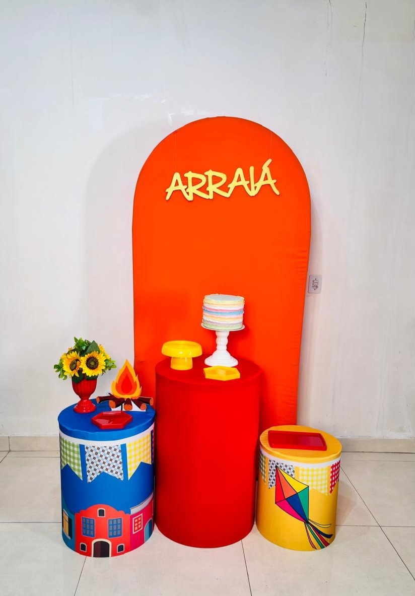 Arraia - Festa Junina (Composicao 003)(Mini Kit) - cricrilocacoes