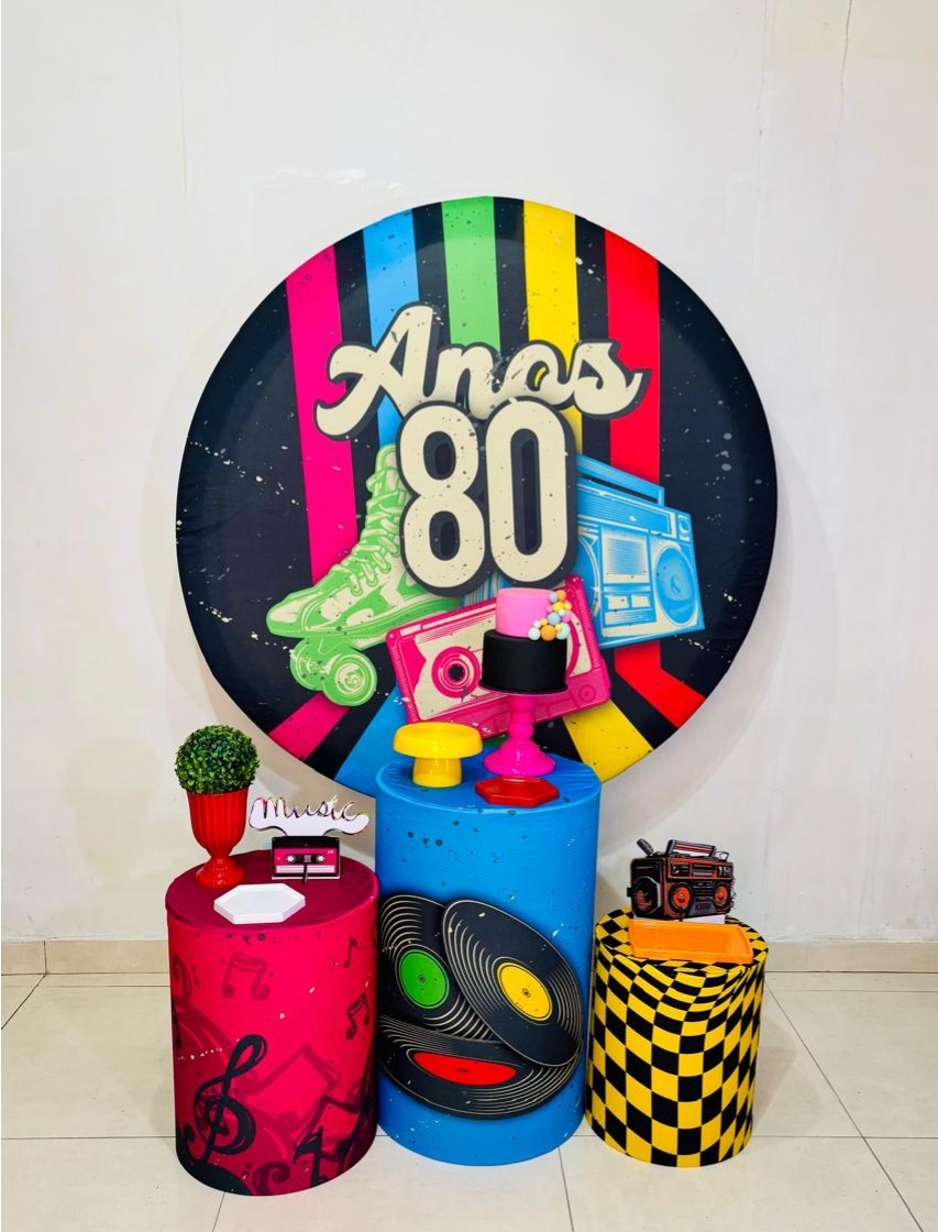 Anos 80 Colorido (Kit Ouro)(Feminino/Mulher) - cricrilocacoes