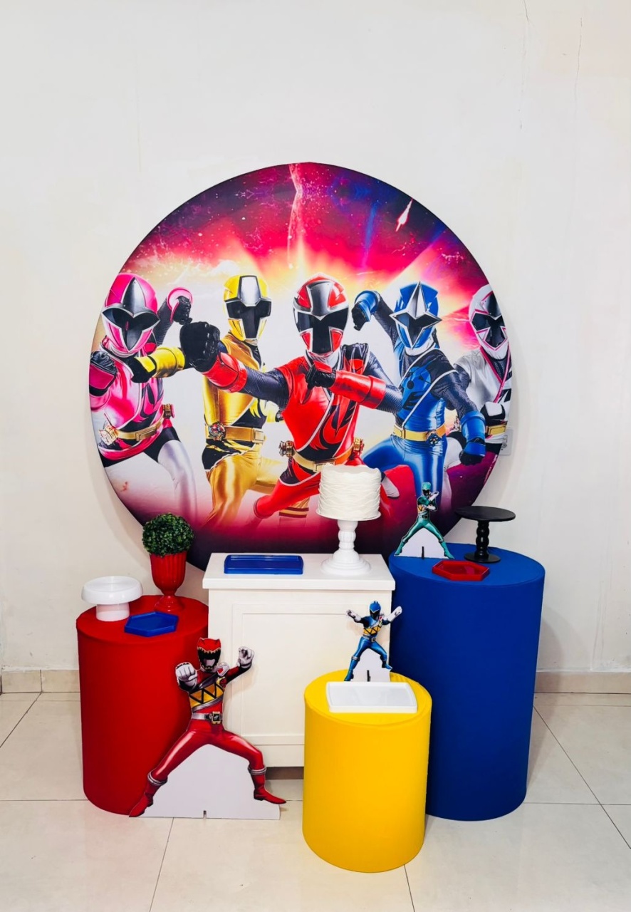 Power Rangers (Kit Diamante) - cricrilocacoes