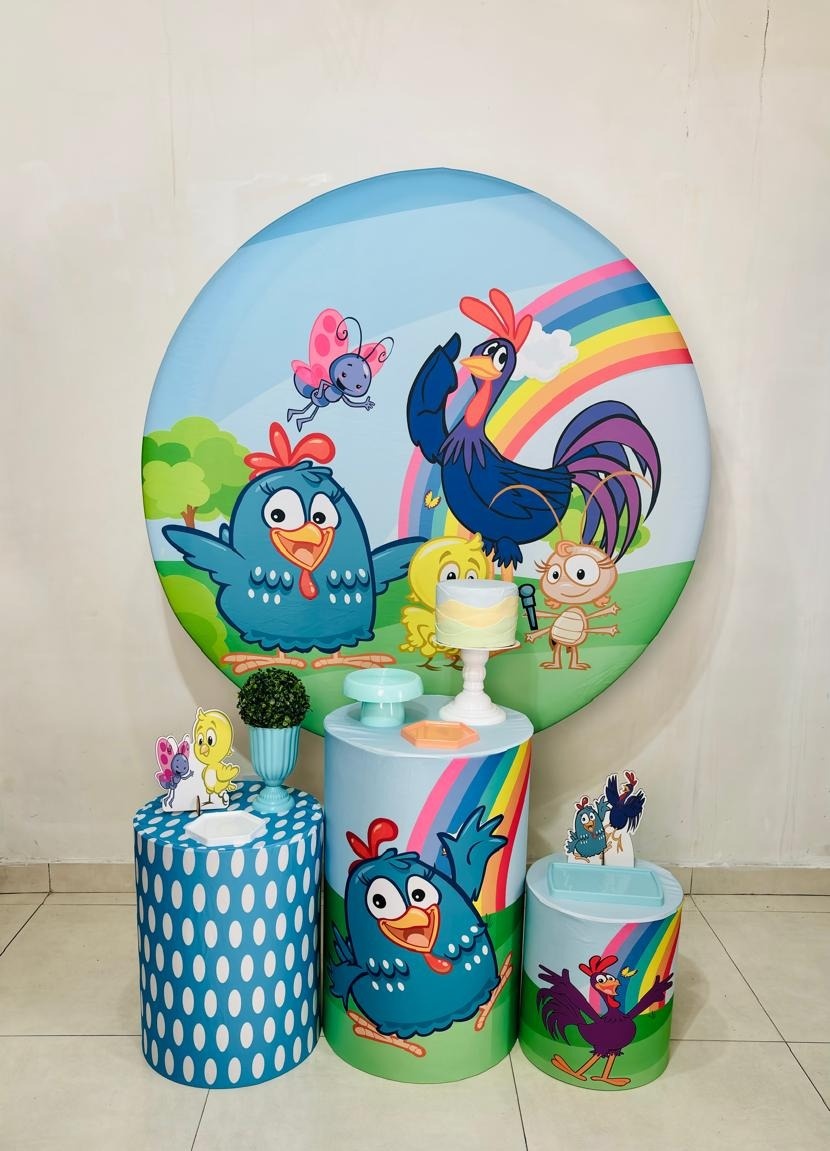 Galinha Pintadinha Azul(Kit Ouro) - cricrilocacoes