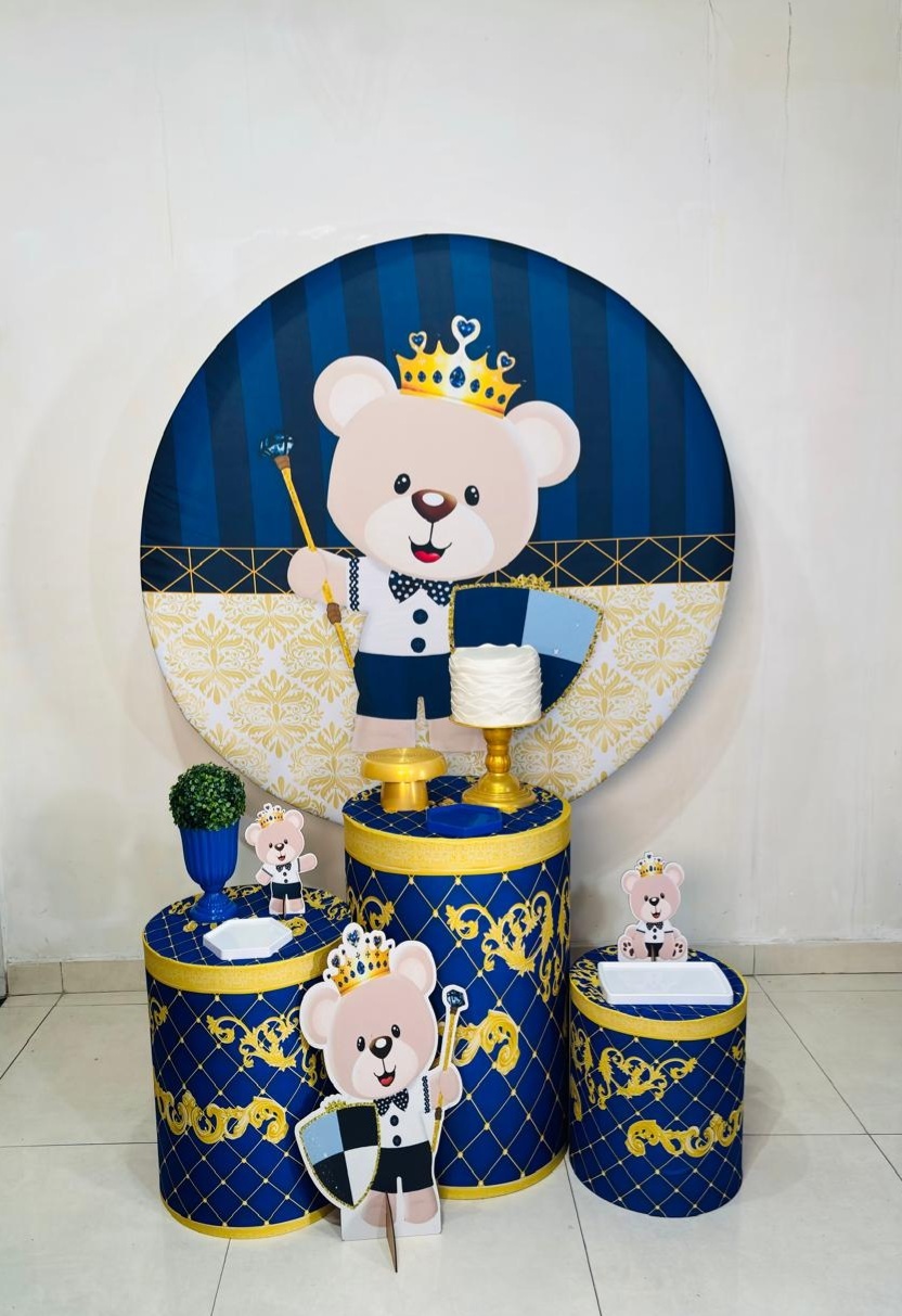 Urso Realeza (Kit Ouro)(P) - cricrilocacoes