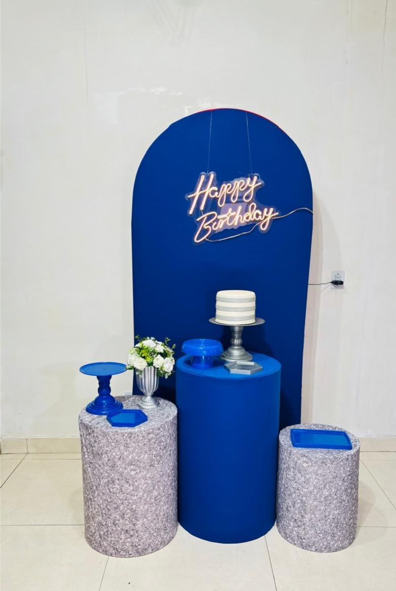 Azul E Prata (Kit Celebre Led)(Masculino/Homem)(Feminino/Mulher) - cricrilocacoes