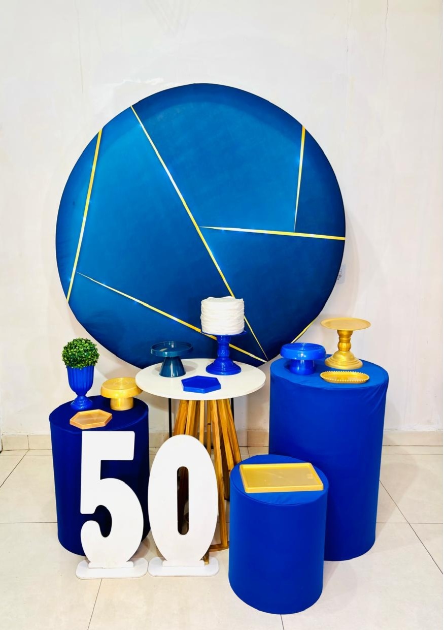 Azul E Dourado (Composicao 025)(Masculino/Homem) - cricrilocacoes
