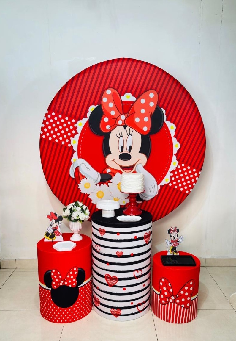 Minnie Vermelha (Kit Ouro) - cricrilocacoes