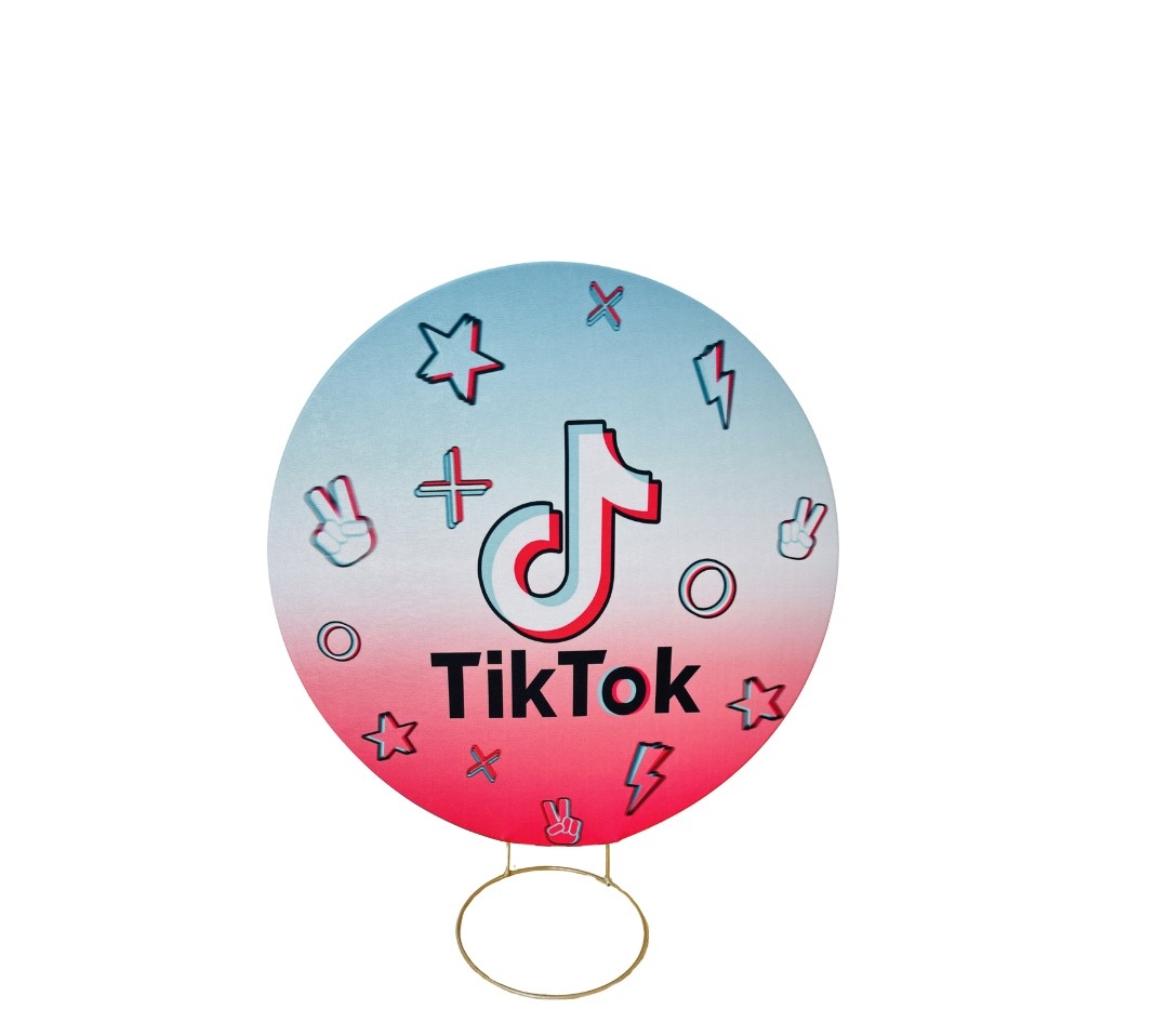 Mini Painel 50Cm (Tik Tok) - cricrilocacoes
