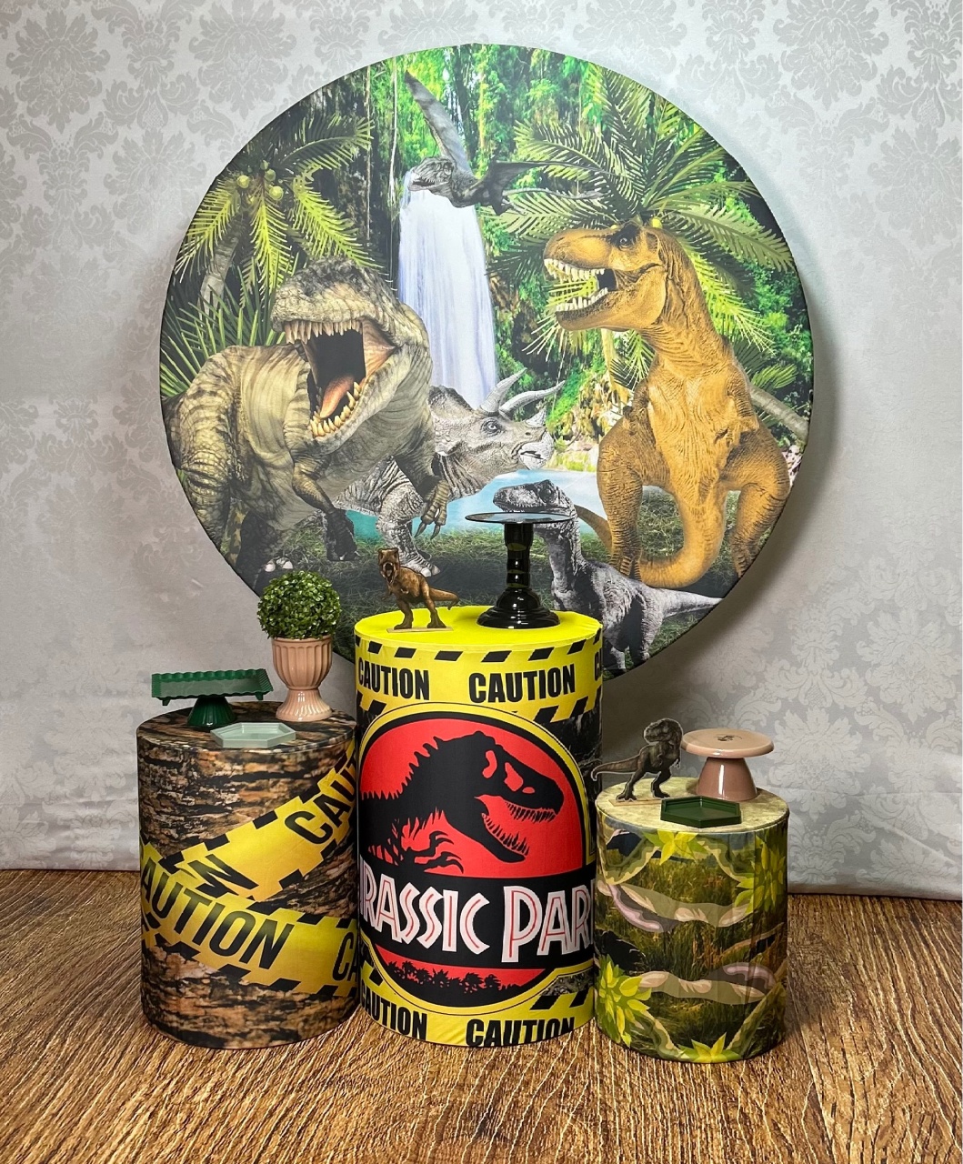 Kit Bronze Jurassic Park - Élida Pegue e Monte 
