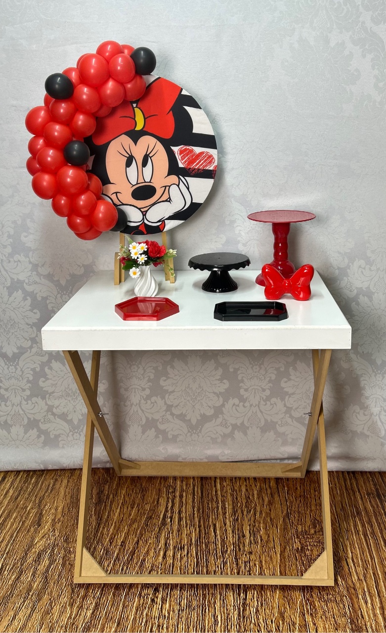 Mini Kit Minnie Vermelha - Élida Pegue e Monte 