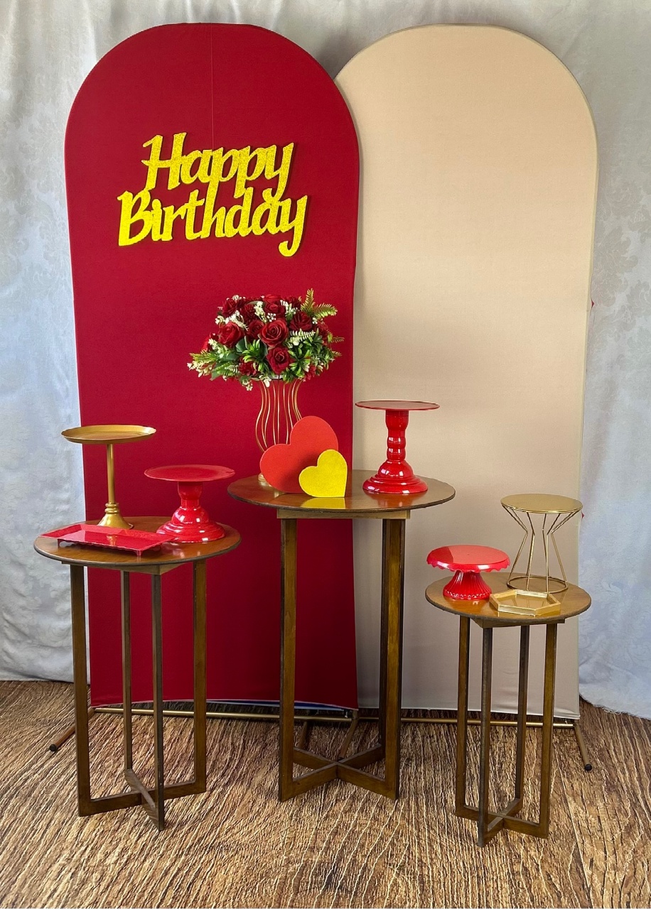 Kit Prata Adulto Vermelho   - Élida Pegue e Monte 