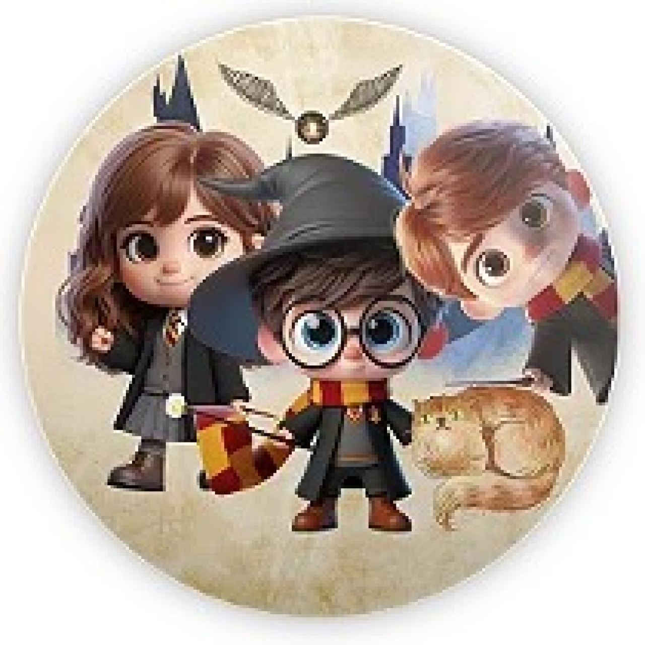 Harry  Potter Cute 50Cm  - Élida Pegue e Monte 