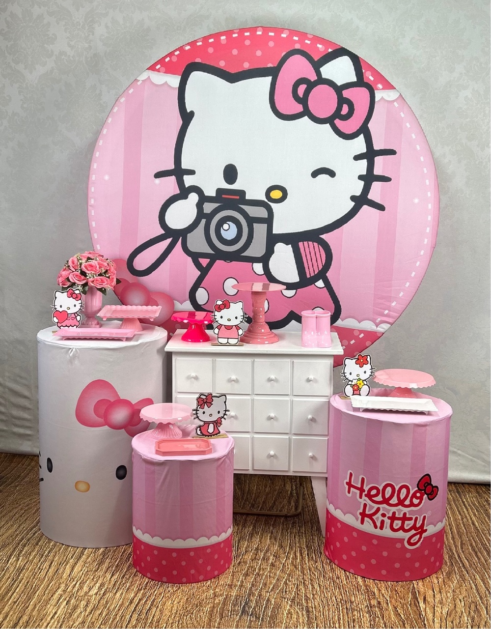 Kit Prata Hello Kitty - Élida Pegue e Monte 