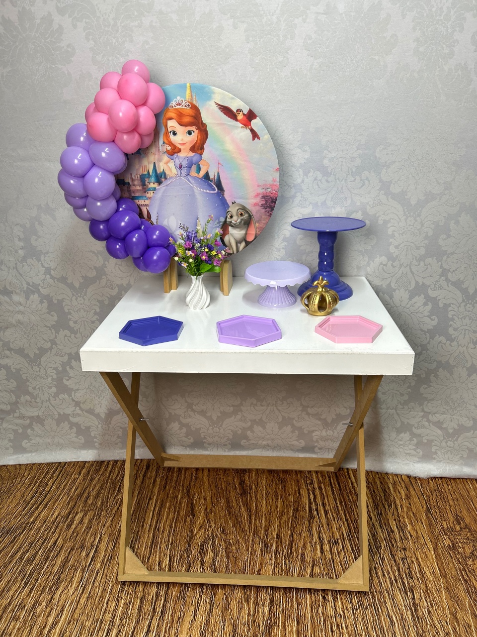 Mini Kit Princesa Sofia - Élida Pegue e Monte 