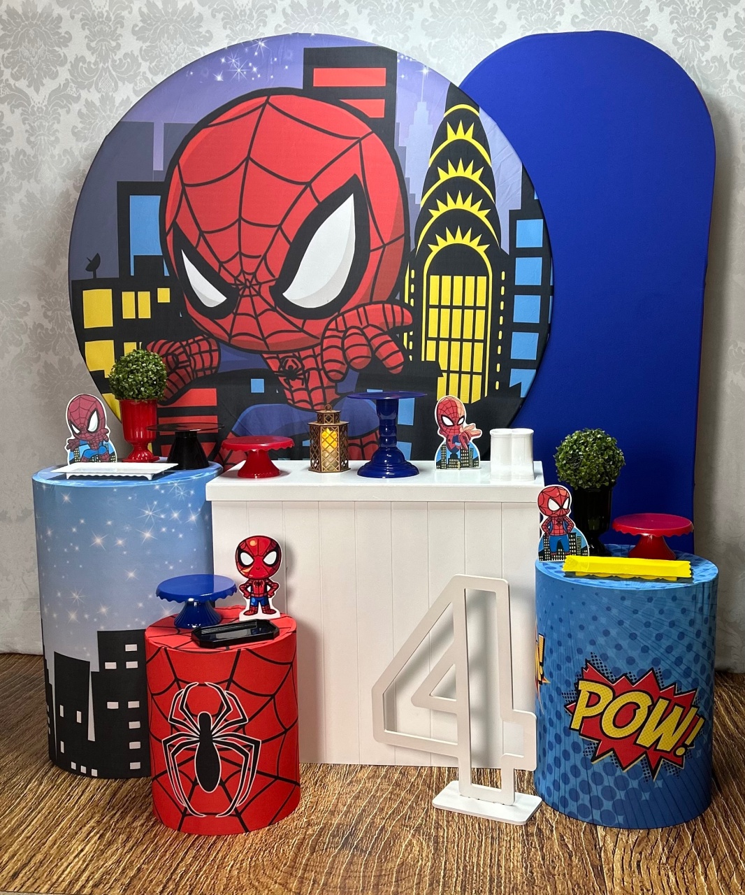 Kit Ouro Homem Aranha Cute - Élida Pegue e Monte 