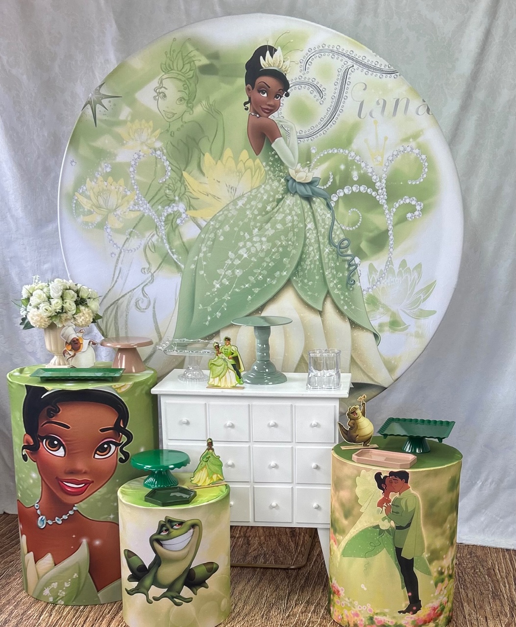 Kit Prata A Princesa E O Sapo  - Élida Pegue e Monte 