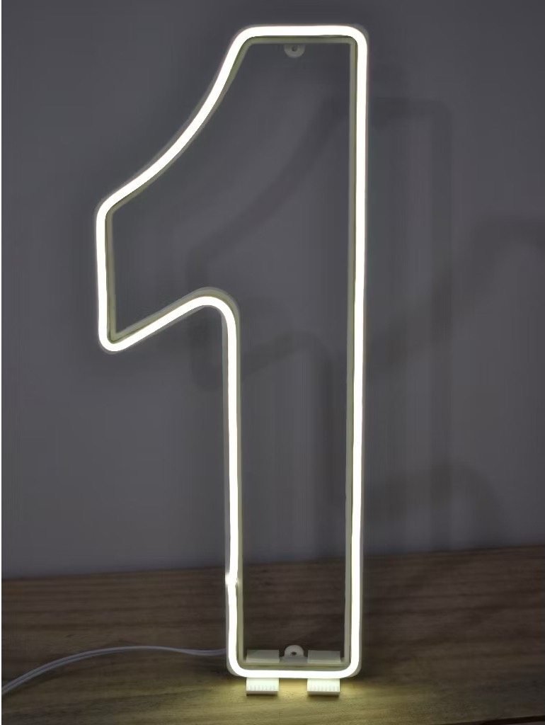 Número Led 1 - Élida Pegue e Monte 