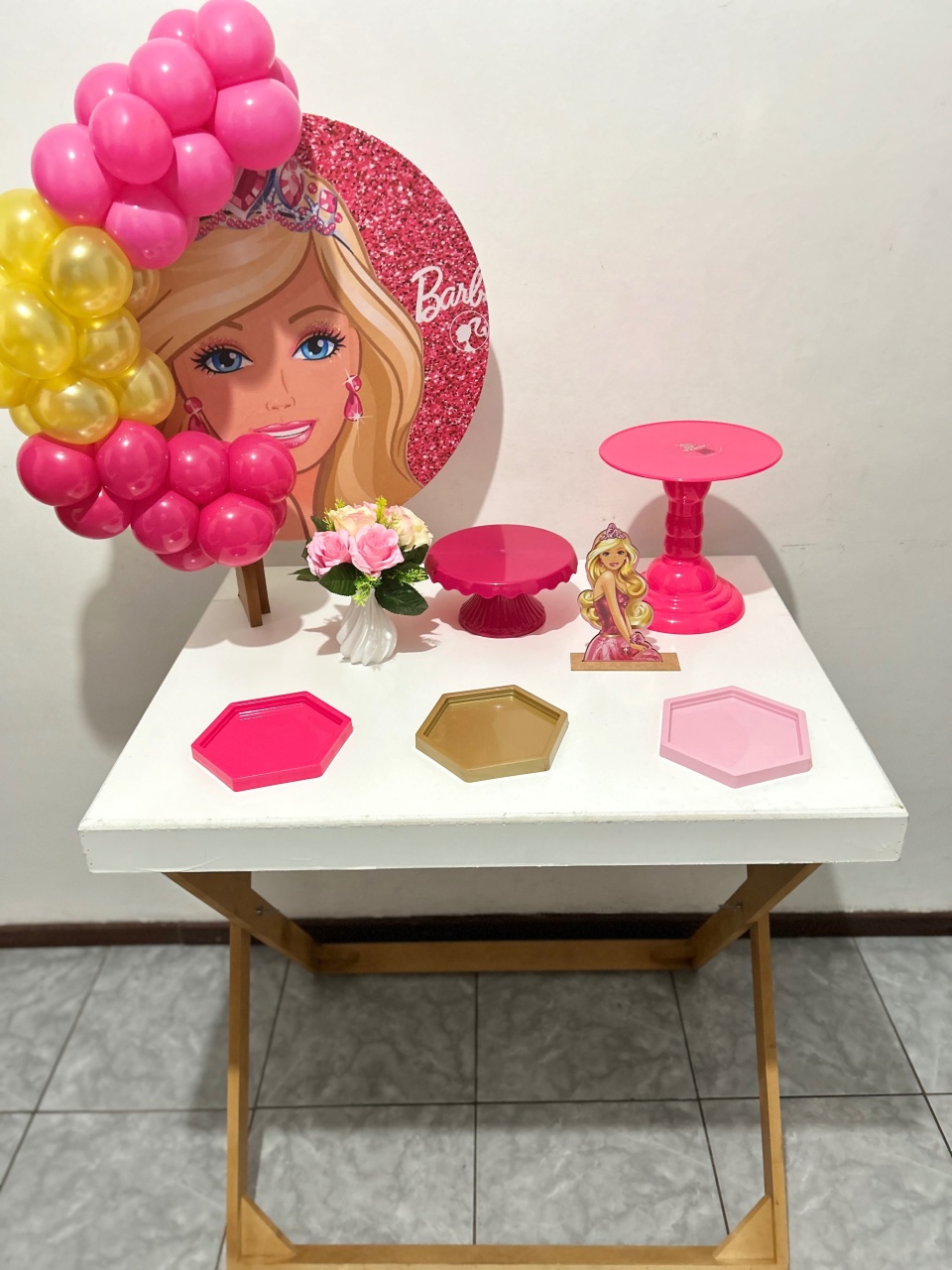 Mini Kit Barbie - Élida Pegue e Monte 