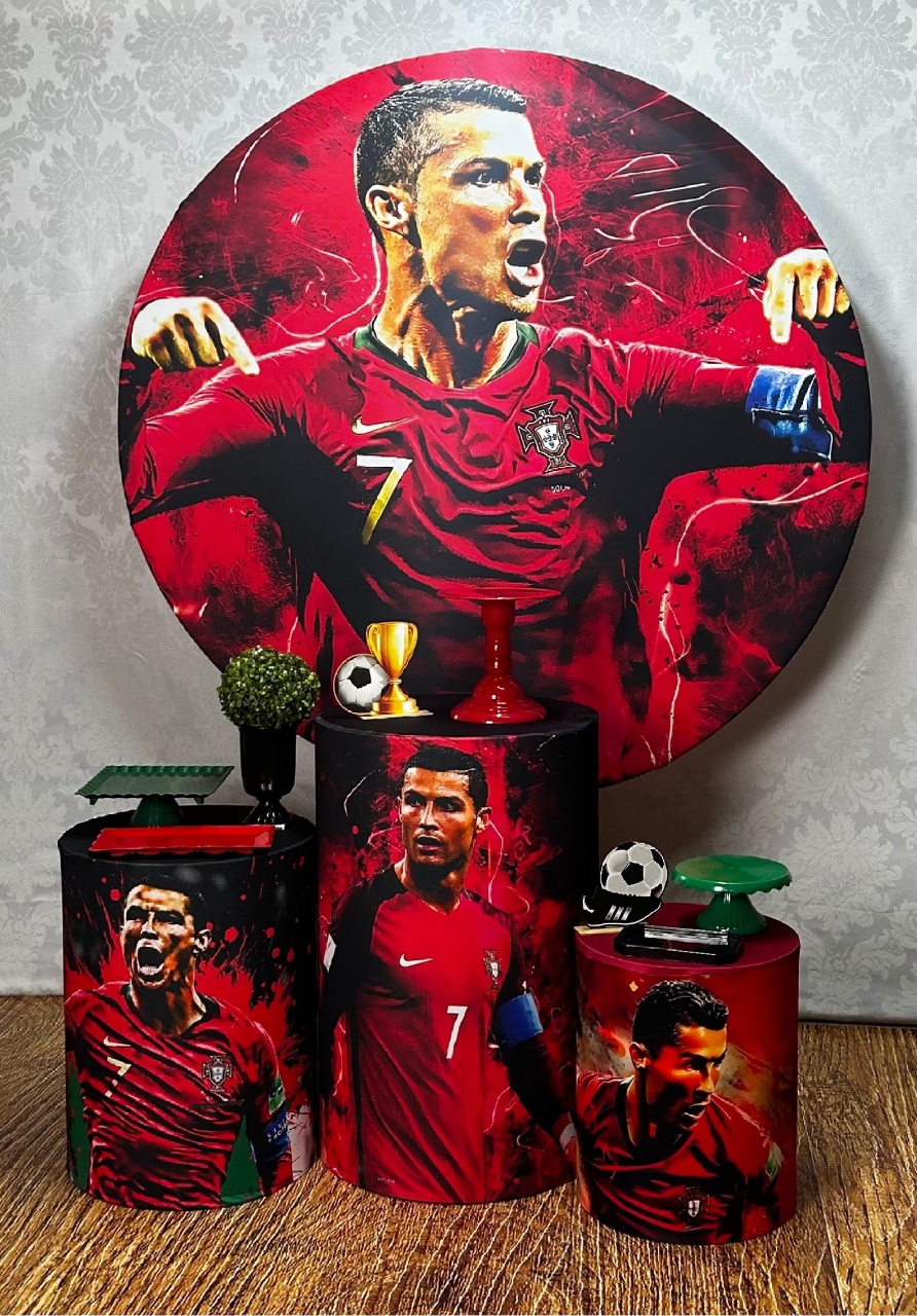 Kit Bronze Cristiano Ronaldo  - Élida Pegue e Monte 