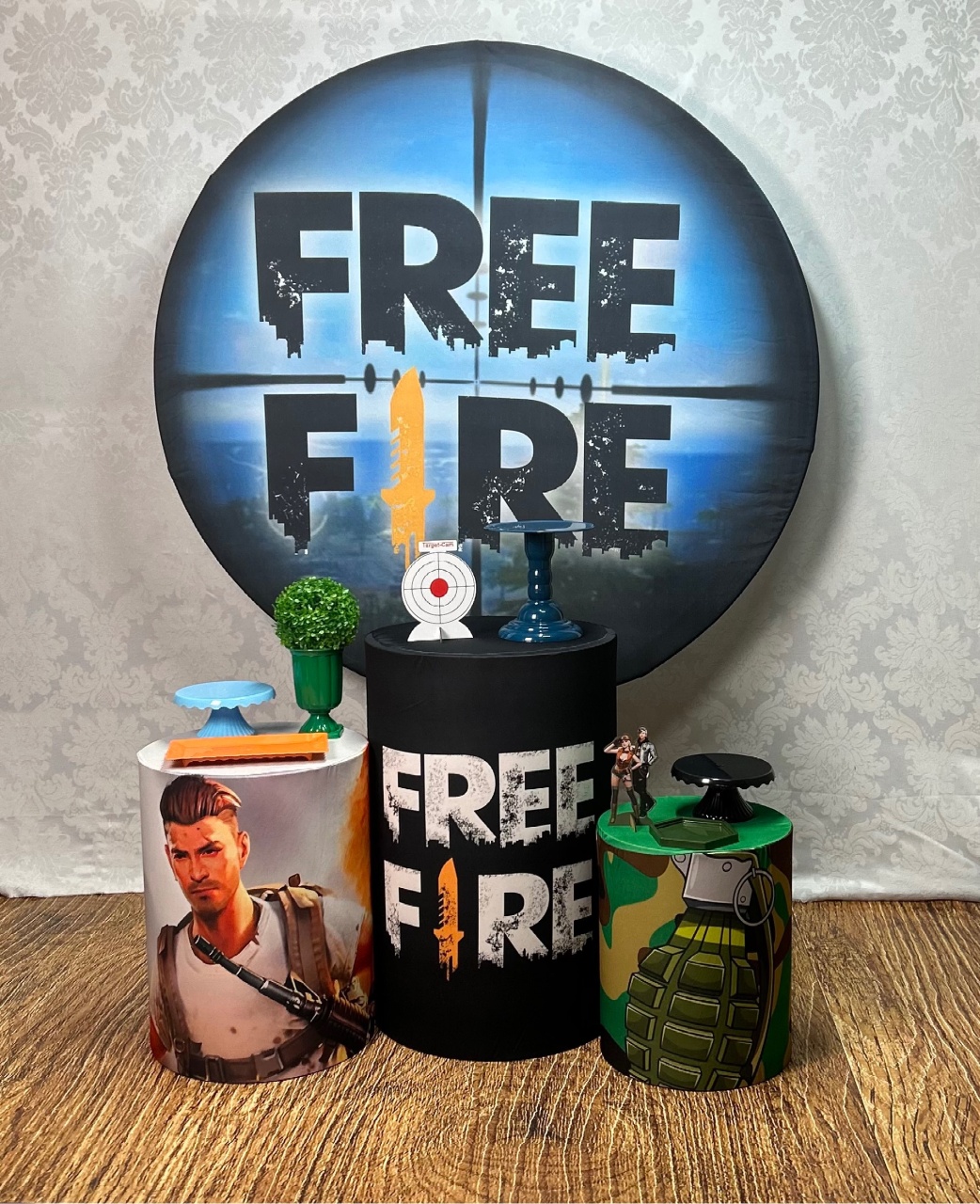 Kit Bronze Free Fire - Élida Pegue e Monte 