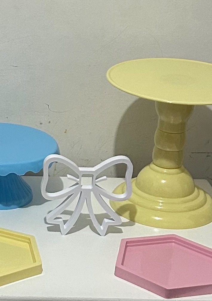 Acessórios Laço Branco 3D - Élida Pegue e Monte 