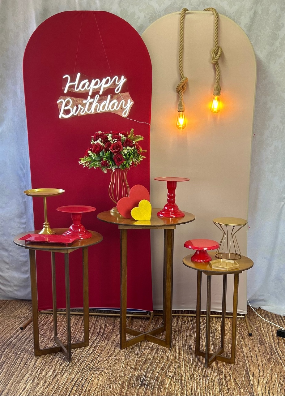 Kit Ouro Adulto Vermelho Com Led - Élida Pegue e Monte 