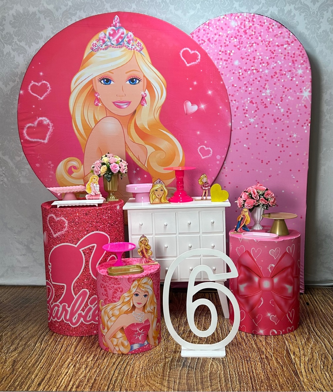 Kit Ouro Barbie - Élida Pegue e Monte 