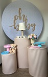 Kit Bronze Oh Baby Rosa/Azul - imagem 1