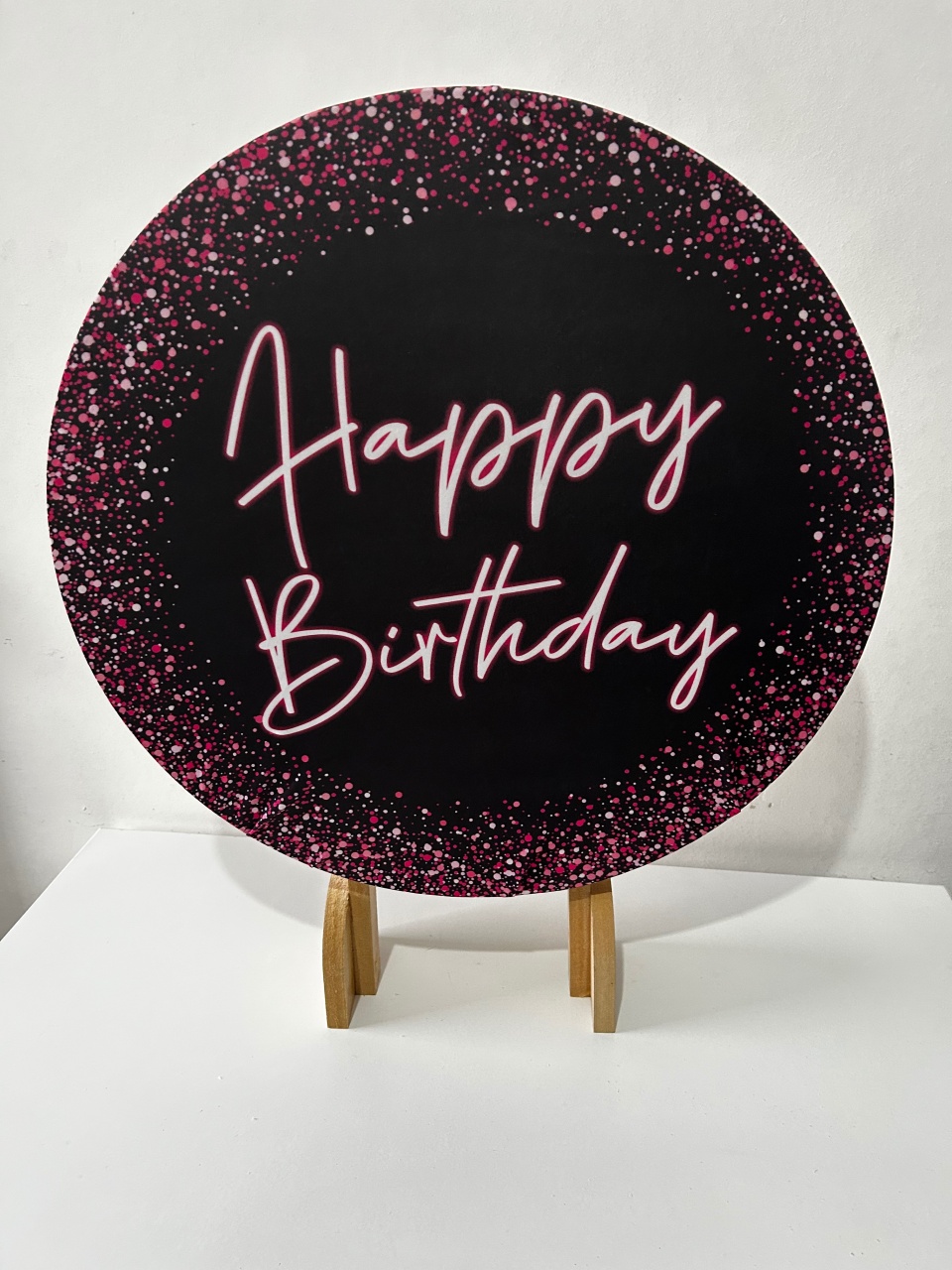 Happy Birthday Rosa 50Cm - Élida Pegue e Monte 
