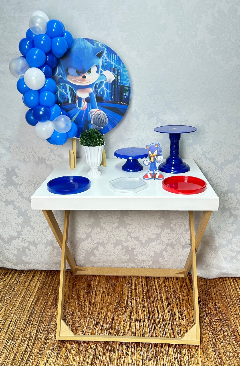 Mini Kit Sonic Filme - Élida Pegue e Monte 