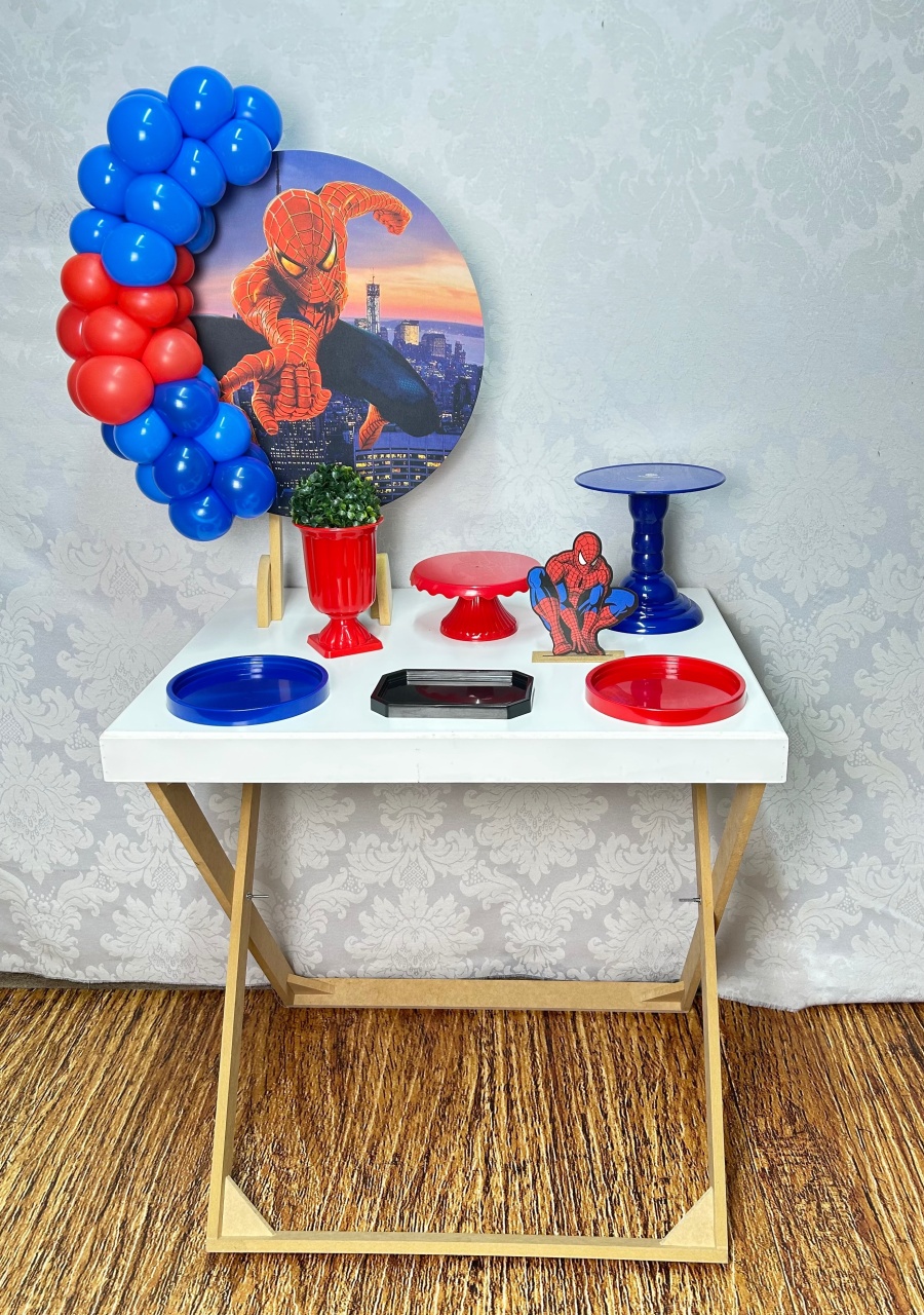 Mini Kit Homem Aranha  - Élida Pegue e Monte 