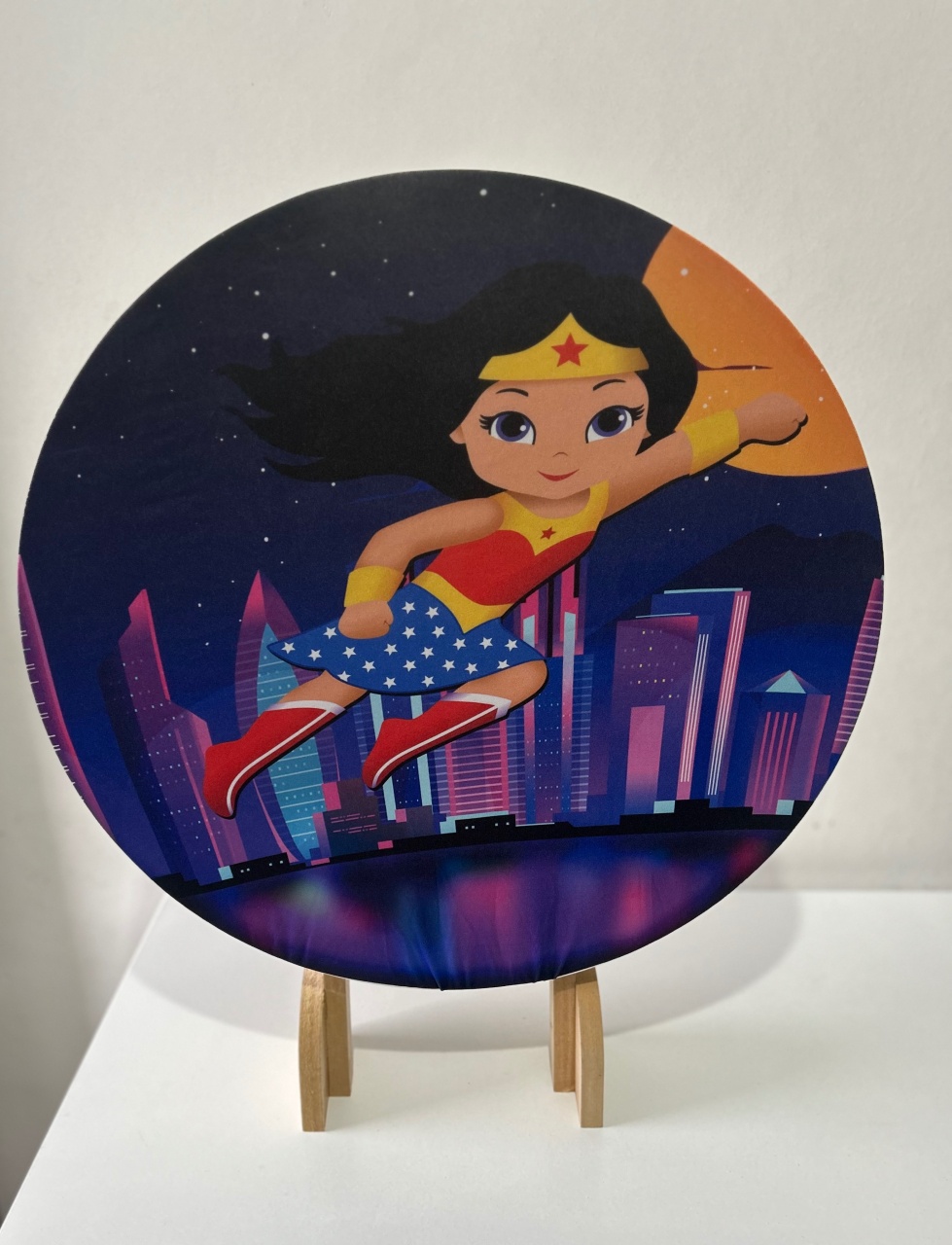 Mulher Maravilha Cute 50Cm - Élida Pegue e Monte 