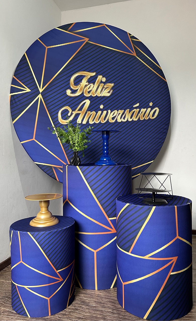 Kit Básico Feliz Aniversário  - Élida Pegue e Monte 