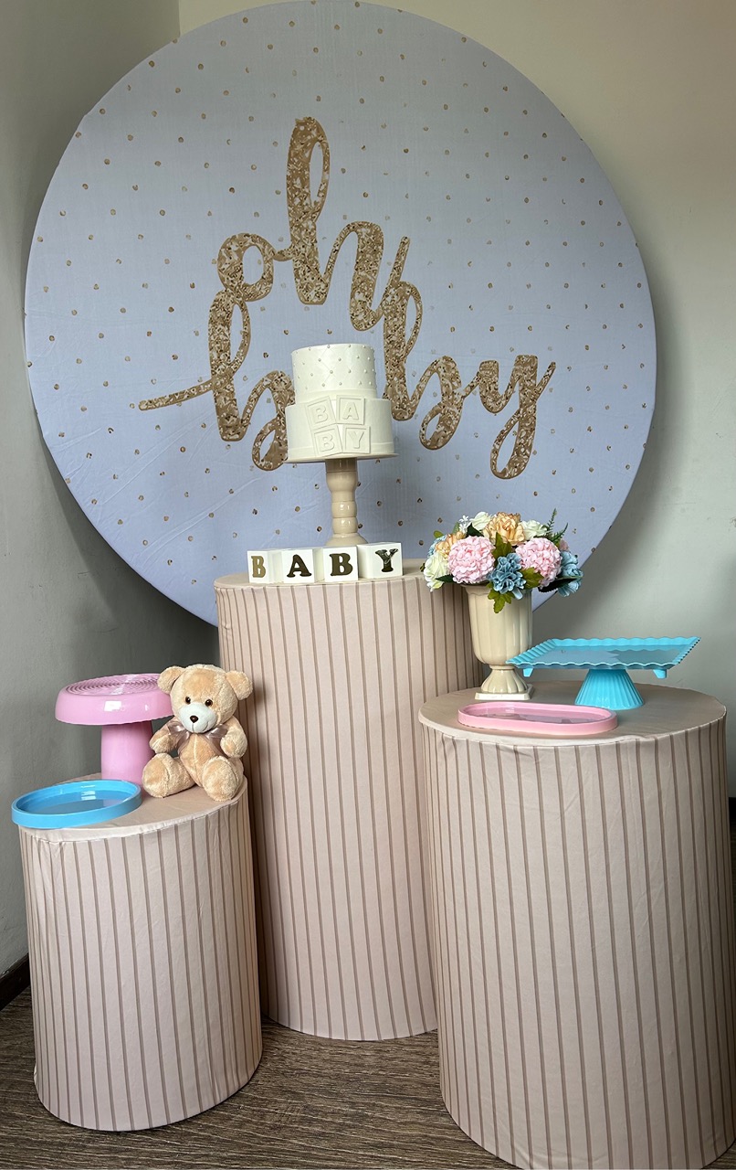Kit Bronze Oh Baby Rosa/Azul - Élida Pegue e Monte 