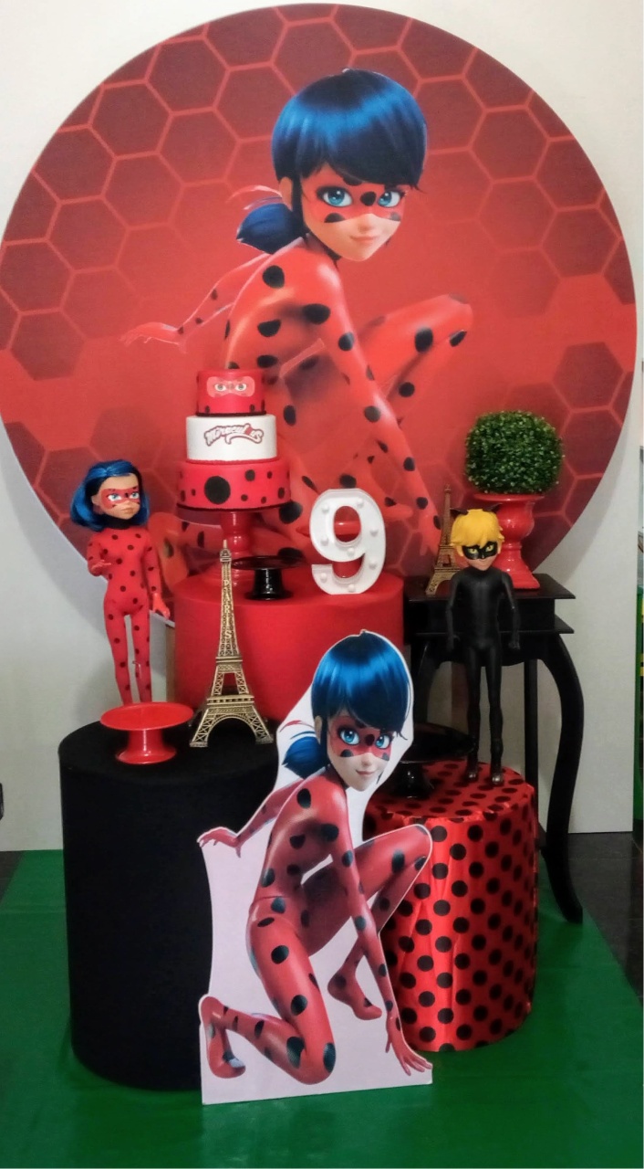 Lady Bug Carinho  - Decorar  Festas e Locacoes