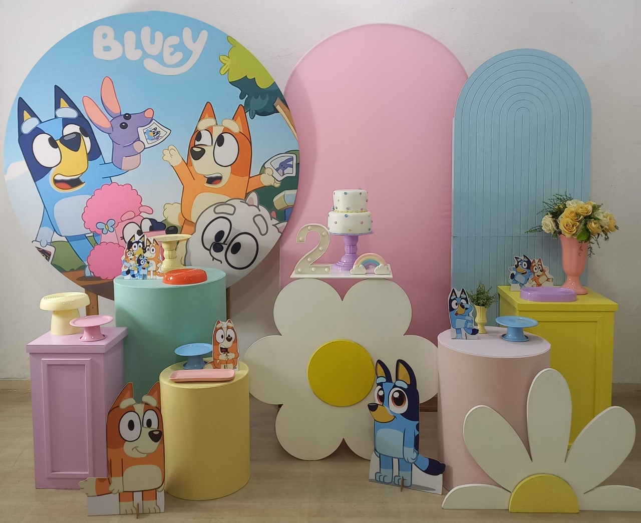 Bluey Luxo2 - Decorar  Festas e Locacoes