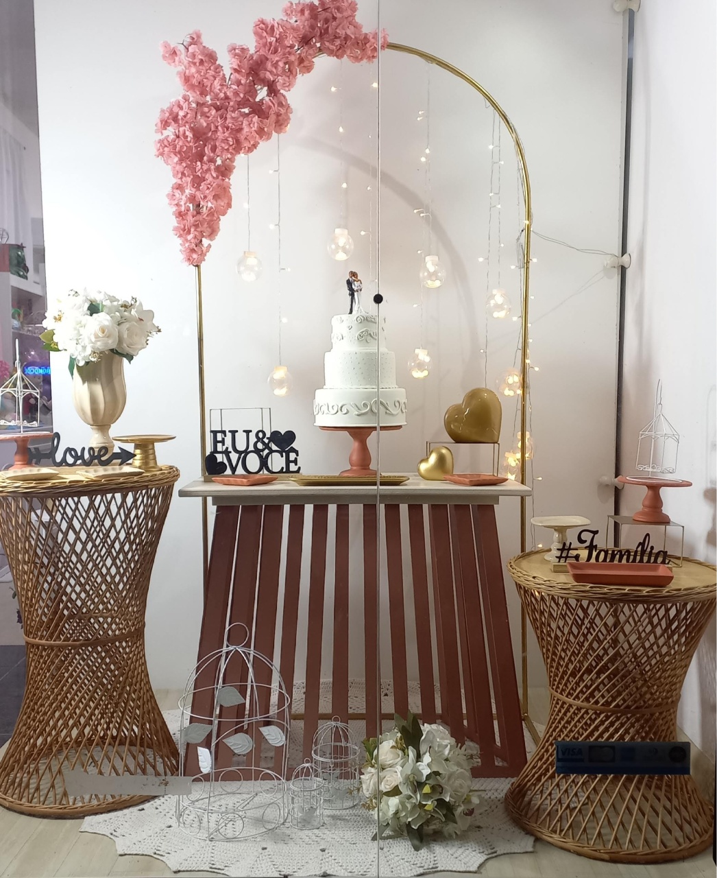 Boho Mesa Vime  - Decorar  Festas e Locacoes
