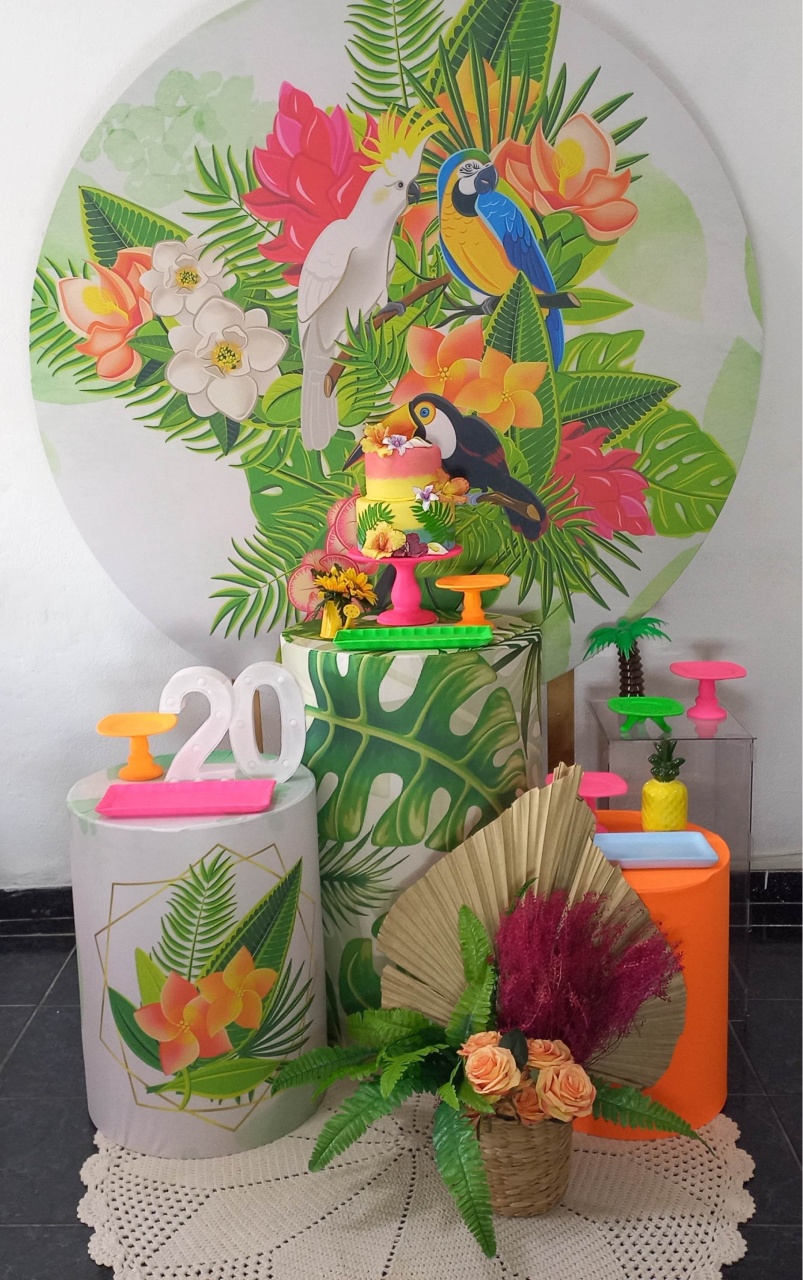 Tropical1 Carinho  - Decorar  Festas e Locacoes