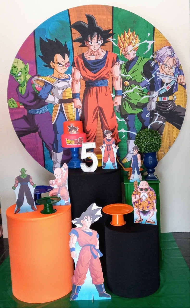 Dragon Ball Carinho  - Decorar  Festas e Locacoes