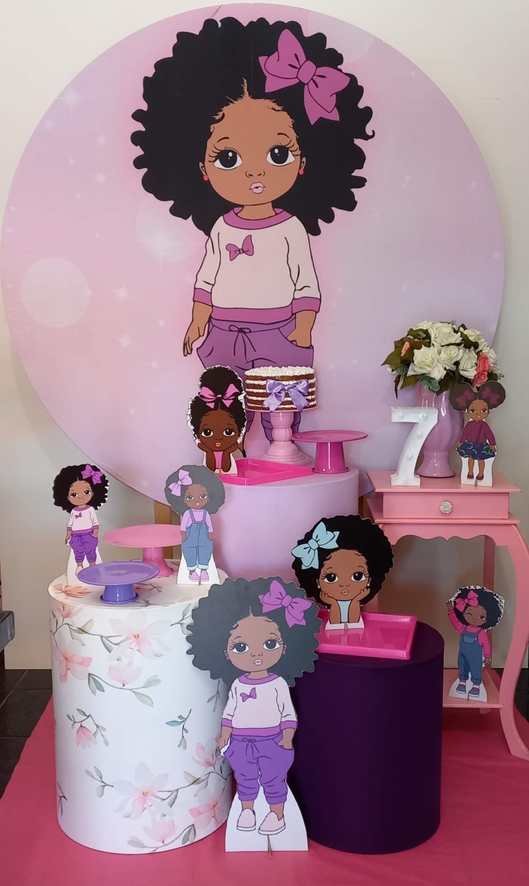 Pretinha Lilas  Carinho  - Decorar  Festas e Locacoes