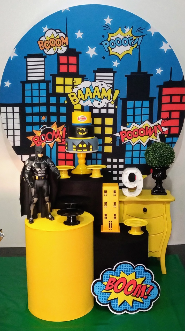 Batman Carinho  - Decorar  Festas e Locacoes